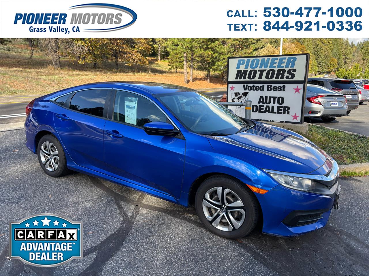 2018 Honda Civic Sedan LX CVT