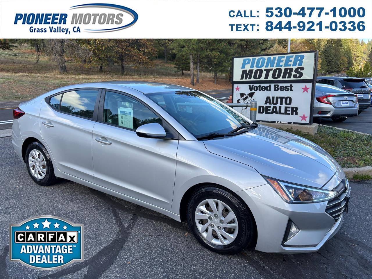 2019 Hyundai Elantra SE Auto