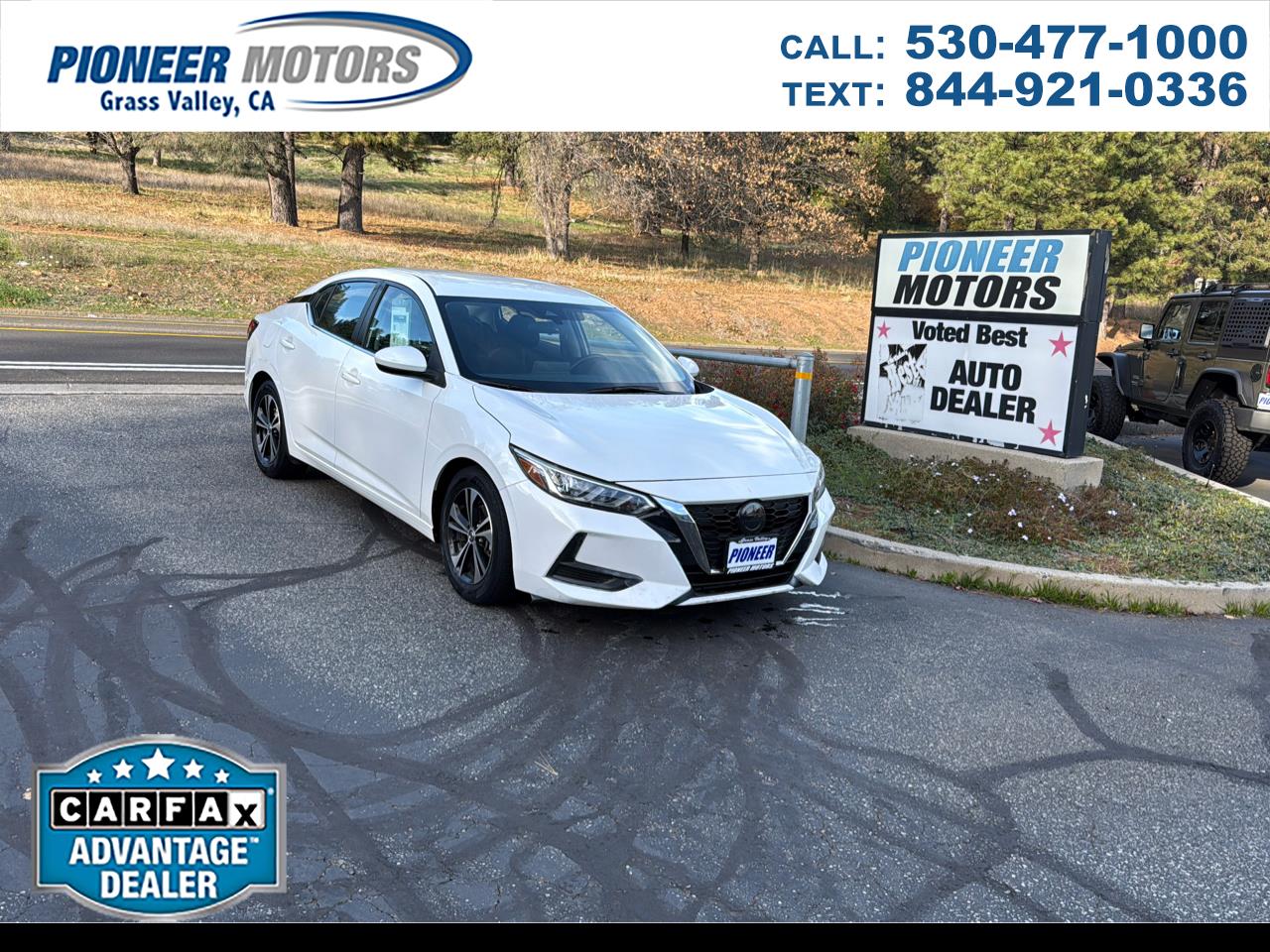 2022 Nissan Sentra SV CVT