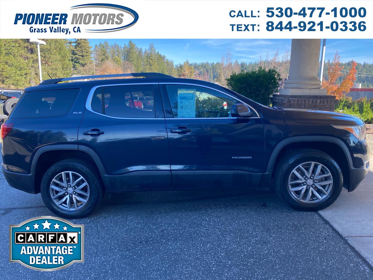 2017 GMC Acadia AWD 4dr SLE w/SLE-2