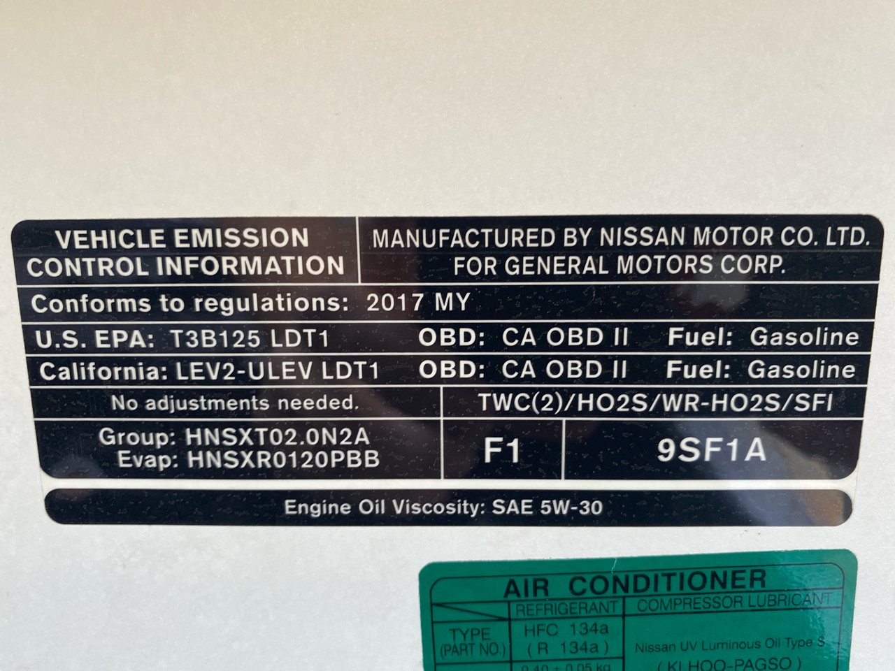 Chevrolet City Express Cargo Van FWD 115" LT 2017