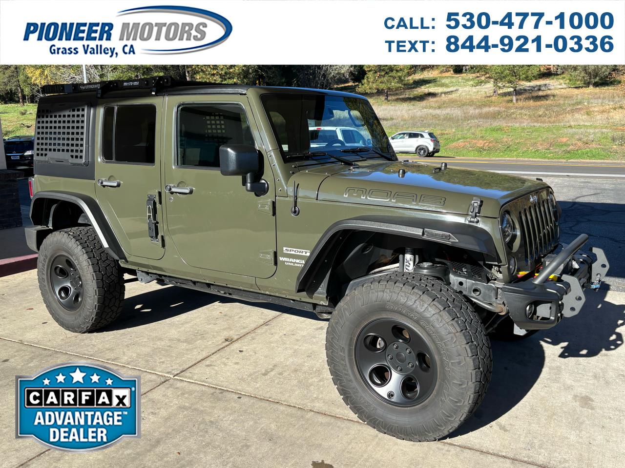 2016 Jeep Wrangler Unlimited 4WD 4dr Sport