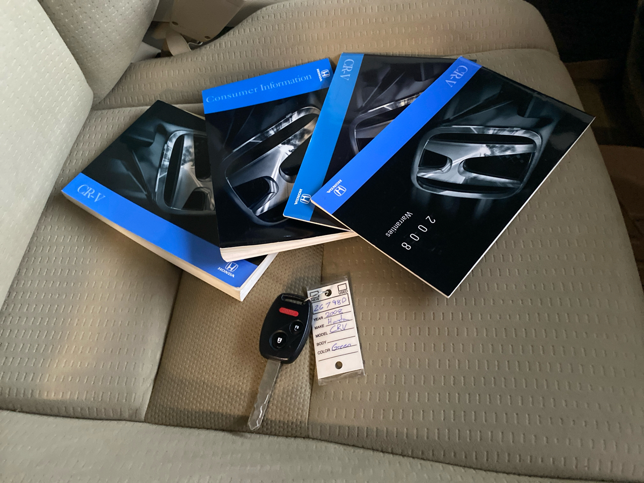 Honda CR-V 4WD 5dr EX 2008