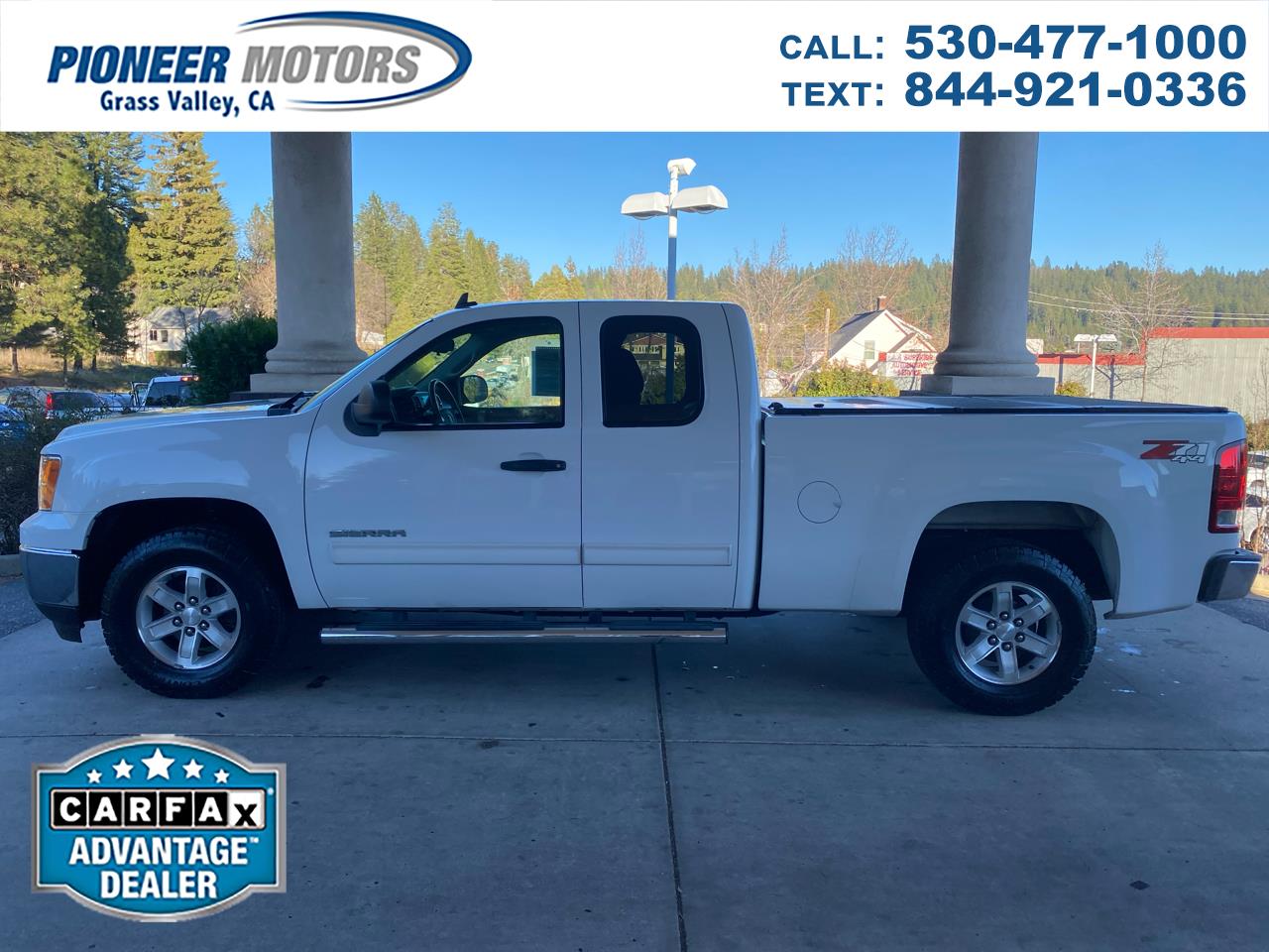 2012 GMC Sierra 1500 4WD Ext Cab 143.5" SLE