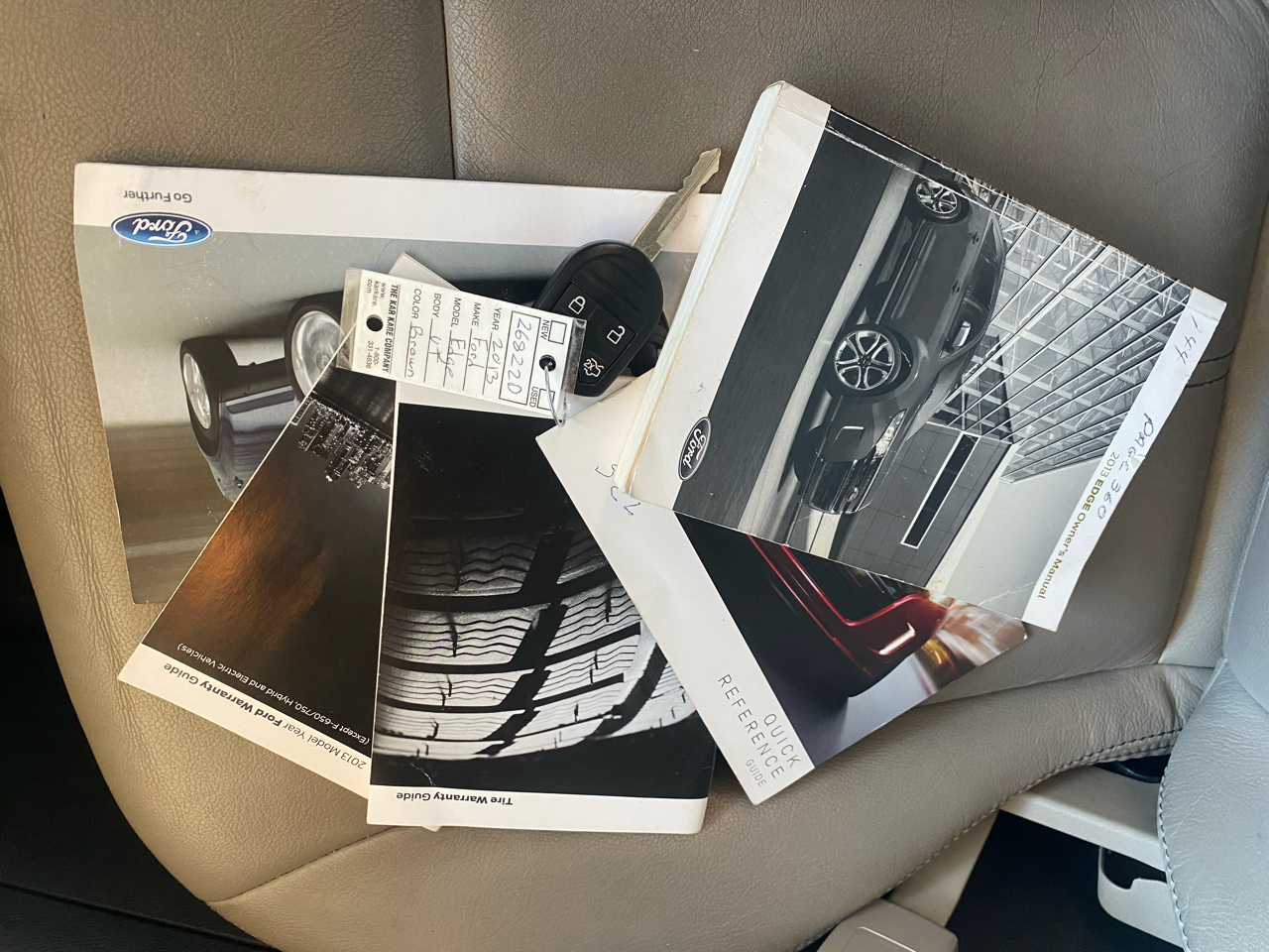 Ford Edge SEL FWD 2013