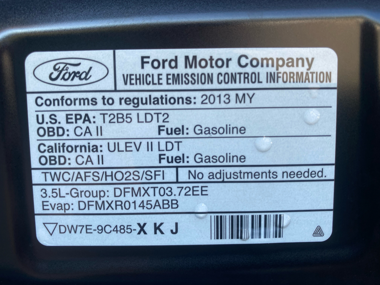 Ford Edge SEL FWD 2013