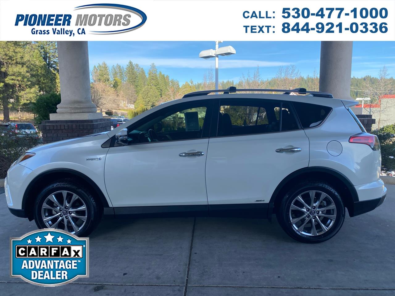 2016 Toyota RAV4 Hybrid AWD 4dr Limited
