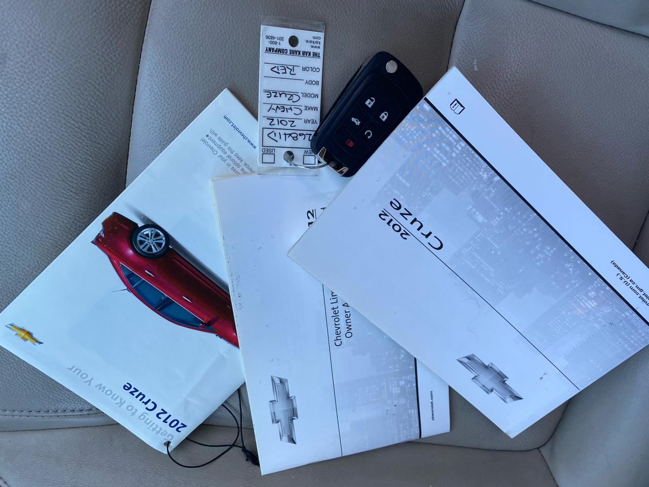 Chevrolet Cruze 4dr Sdn LT w/2LT 2012