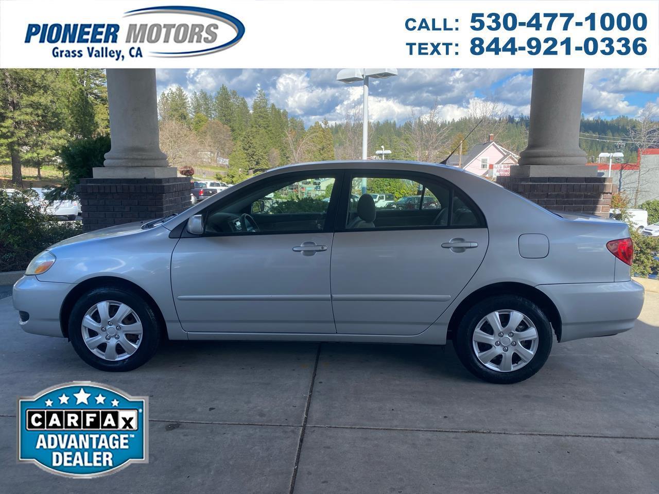 2006 Toyota Corolla 4dr Sedan Auto