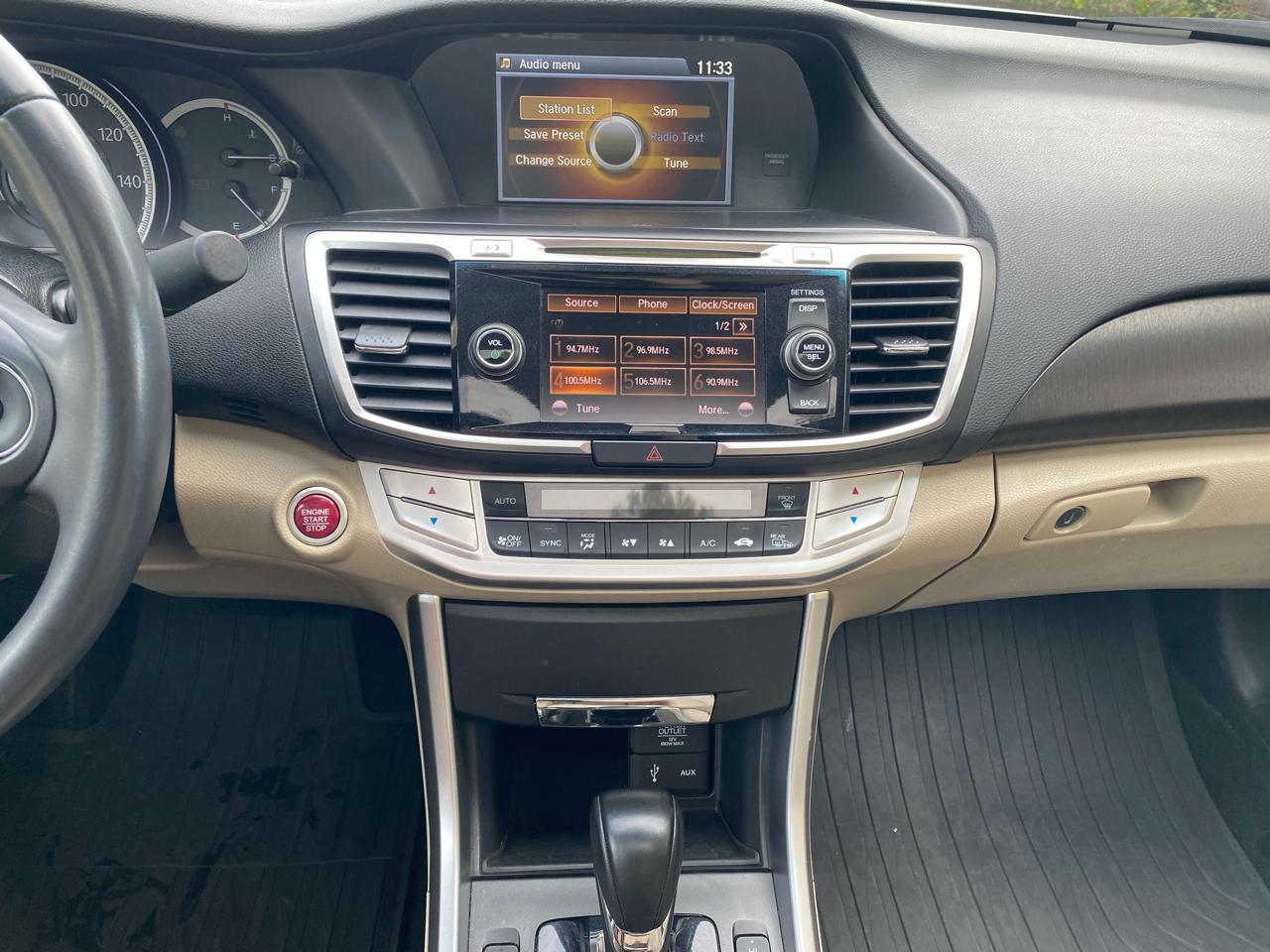 Honda Accord Sedan 4dr V6 Auto EX-L 2014