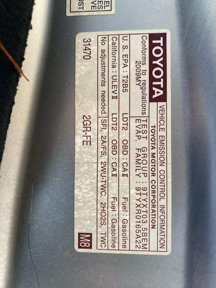 Toyota Venza 4dr Wgn V6 AWD (Natl) 2009