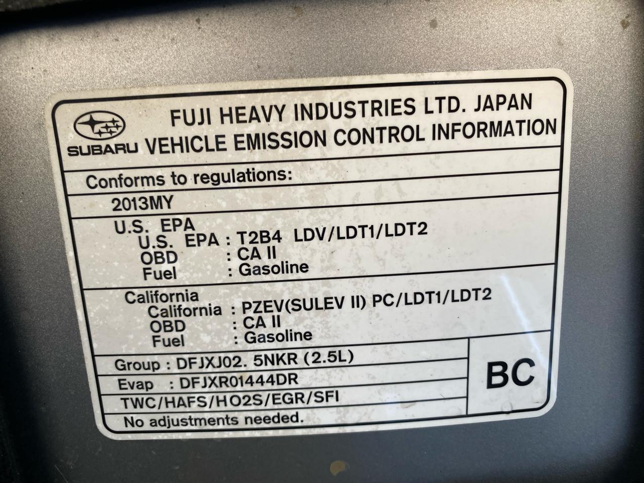 Subaru Outback Limited 4D Wagon AWD 2013