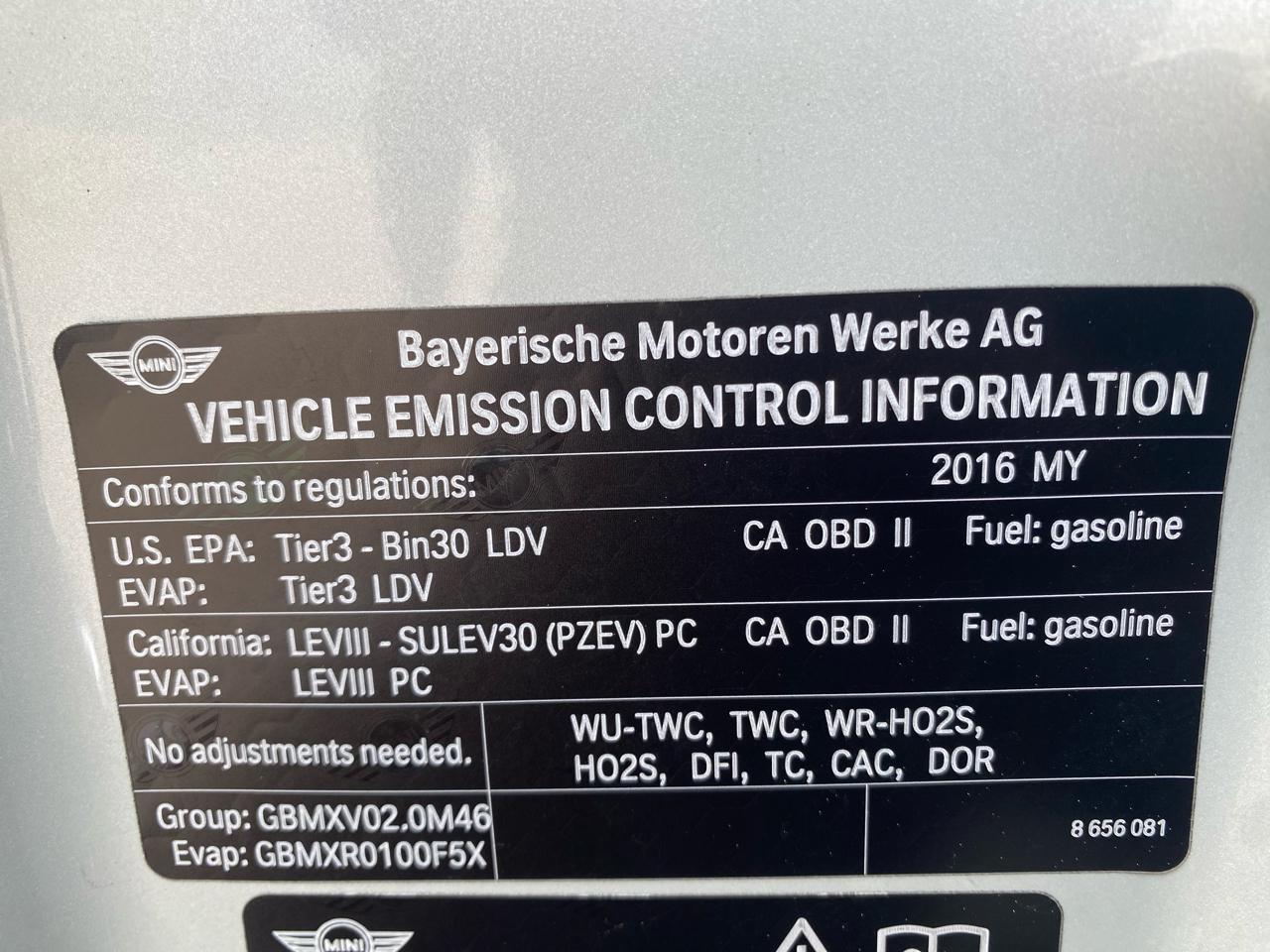 MINI Cooper Hardtop 4 Door 4dr HB S 2016