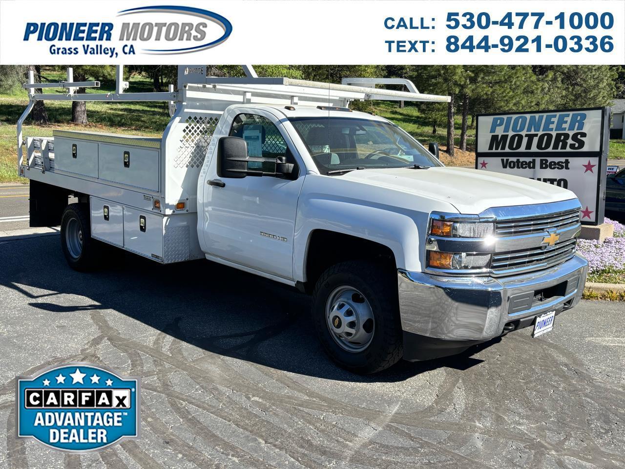 2015 Chevrolet Silverado 3500HD C/C WORK TRUCK CC CONTRACTOR BED