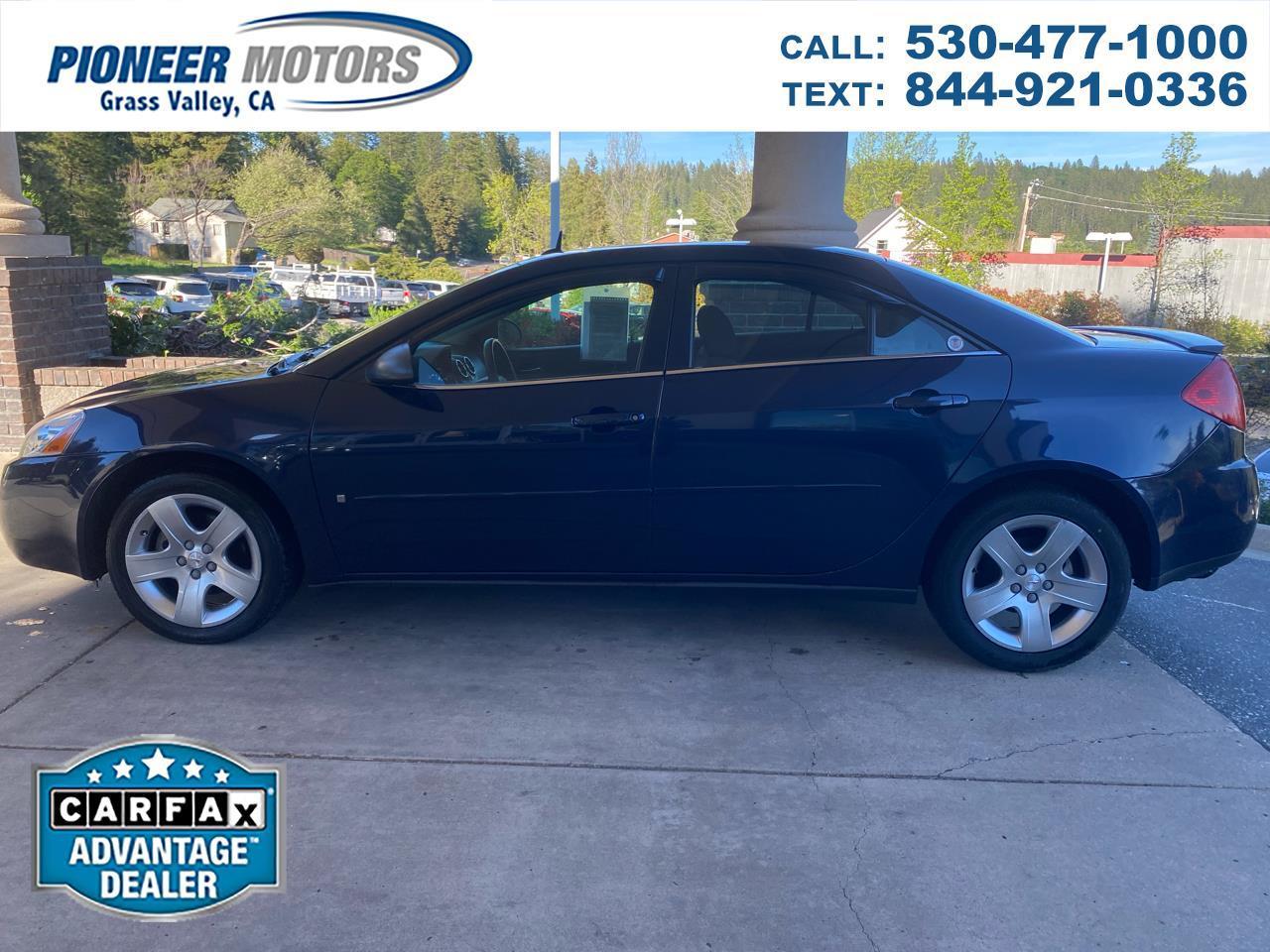 2009 Pontiac G6 4dr Sdn w/1SA *Ltd Avail*