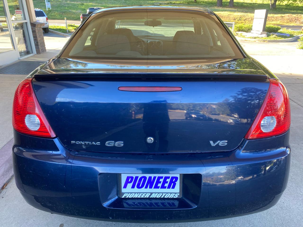 Pontiac G6 4dr Sdn w/1SA 2009