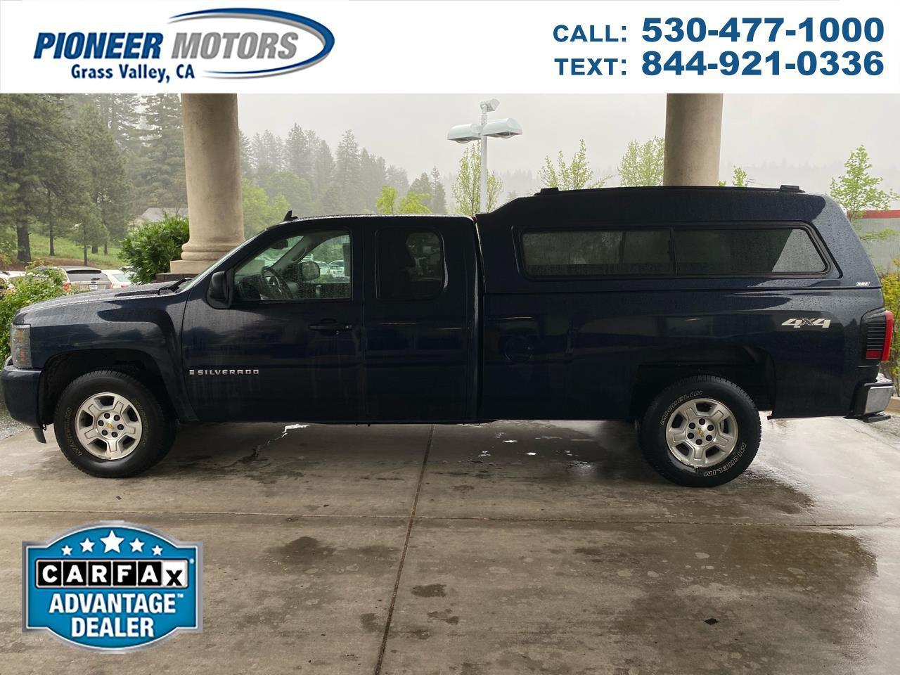 2007 Chevrolet Silverado 1500 4WD Ext Cab 157.5" LT w/2LT