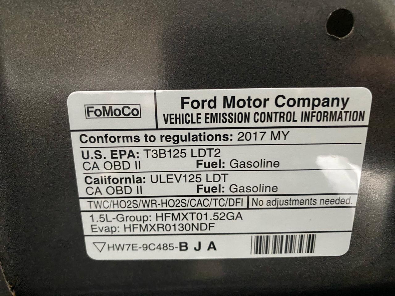 Ford Escape SE FWD 2017