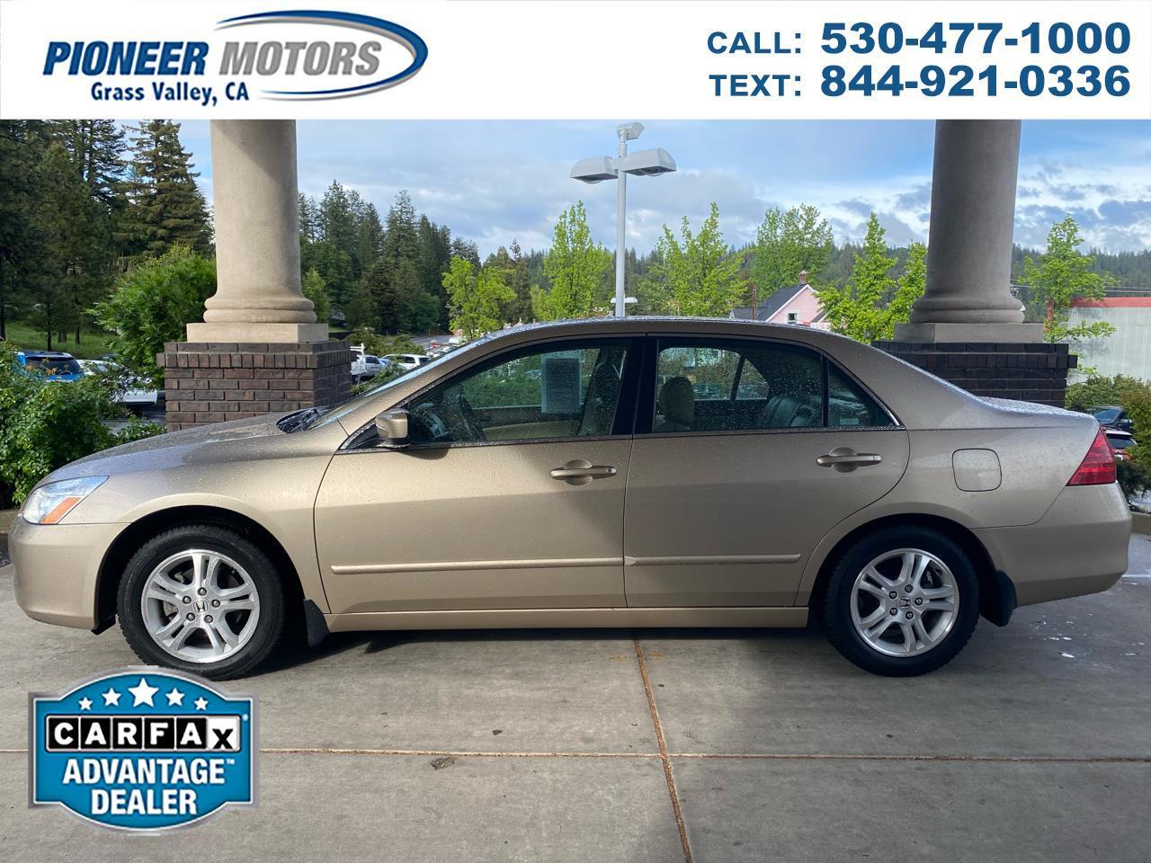 2007 Honda Accord Sdn 4dr I4 AT EX-L