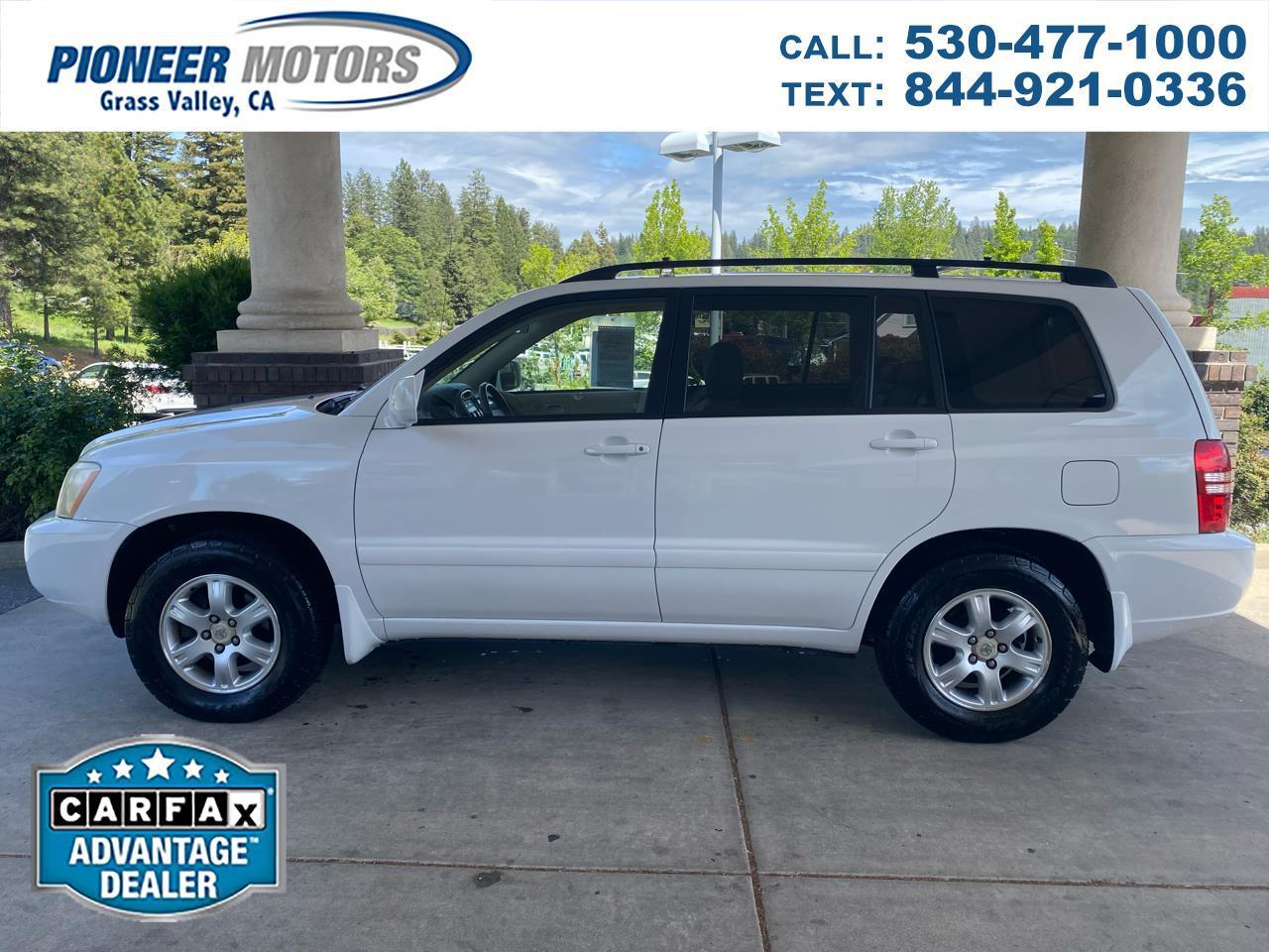 2002 Toyota Highlander 4dr V6 Limited