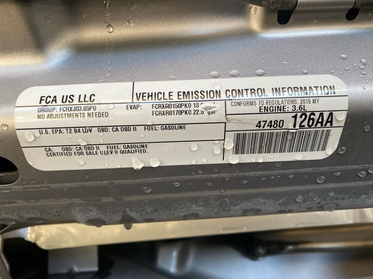 Jeep Wrangler Unlimited 4WD 4dr Rubicon 2015