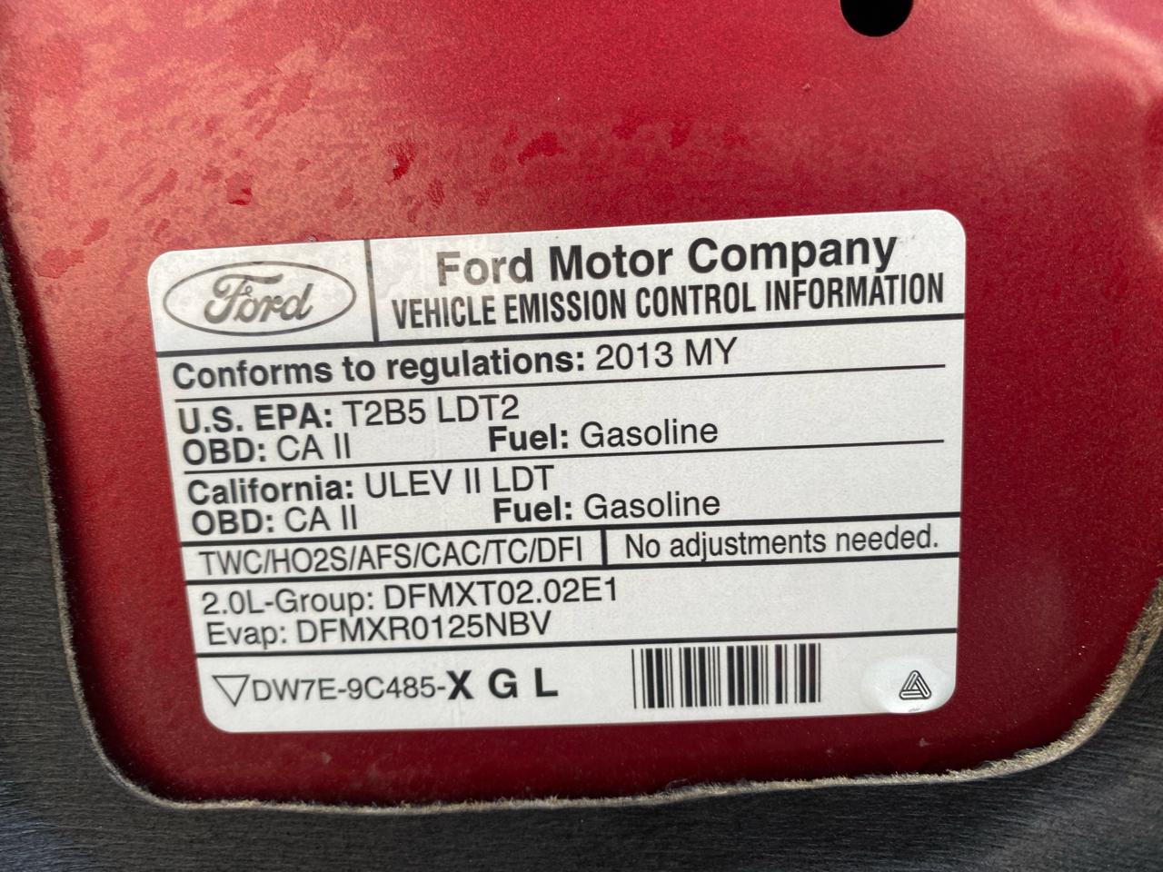 Ford Escape FWD 4dr SEL 2013