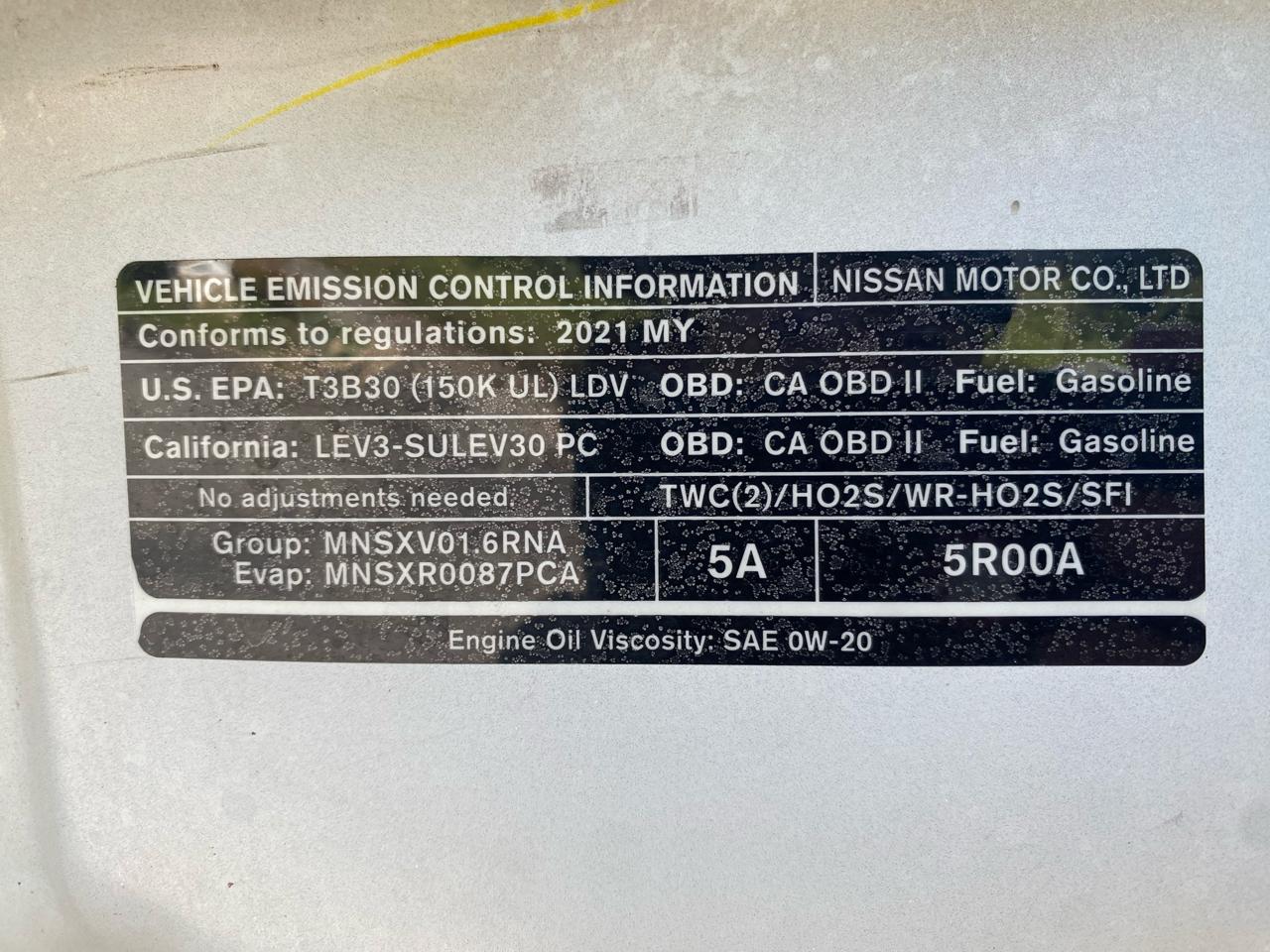 Nissan Kicks S FWD 2021