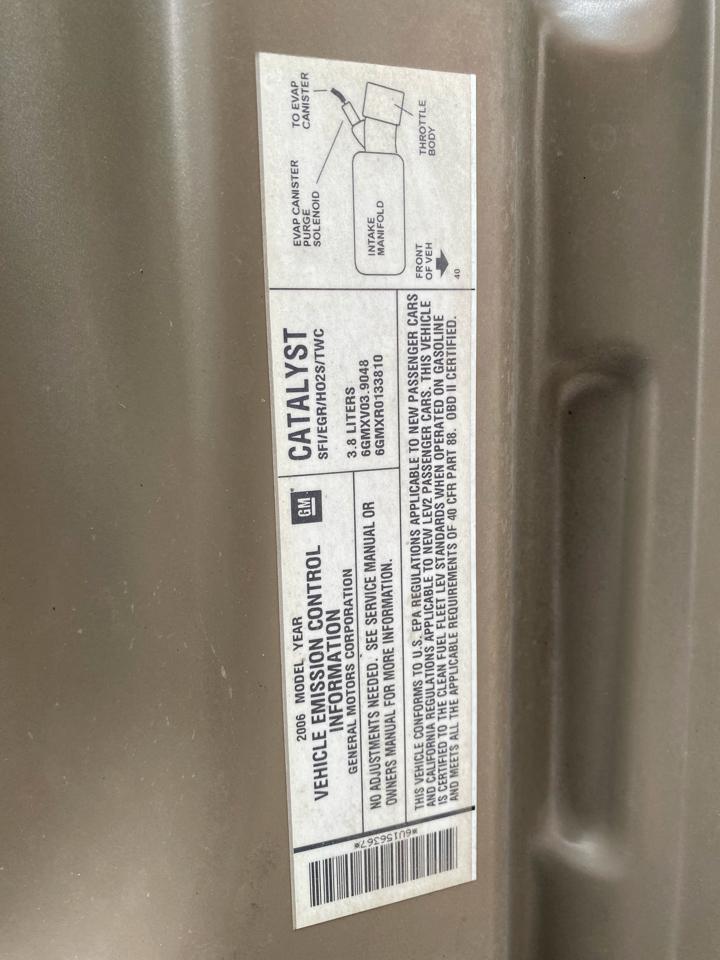 Buick Lucerne 4dr Sdn CX 2006