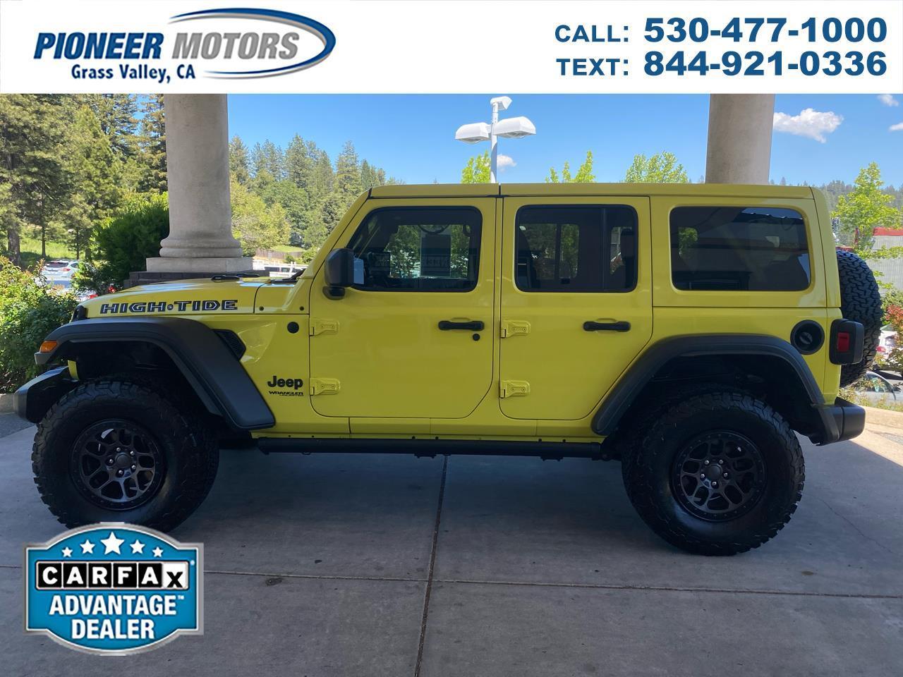 2022 Jeep Wrangler Unlimited High Tide 4x4