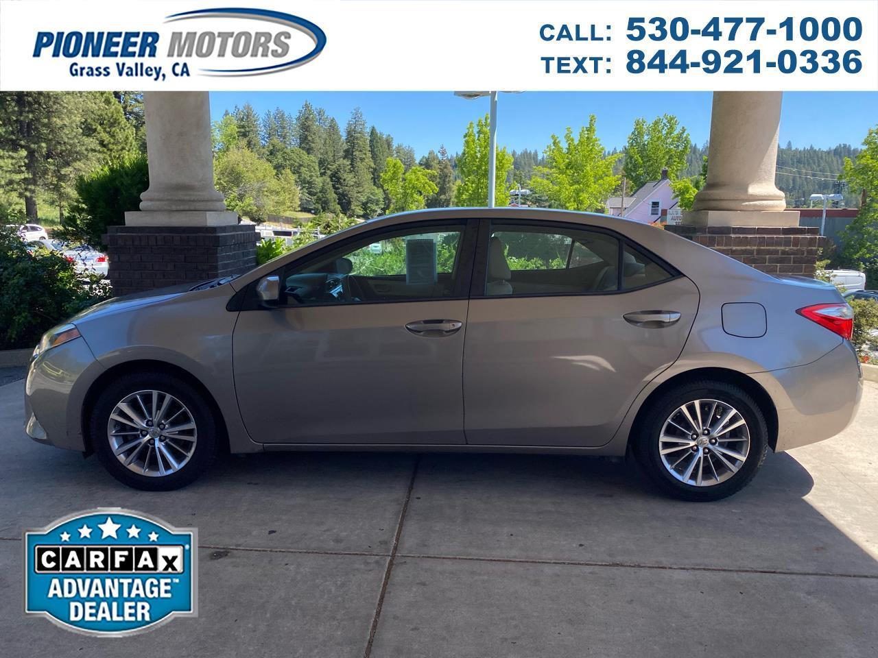 2015 Toyota Corolla 4dr Sdn CVT LE Premium