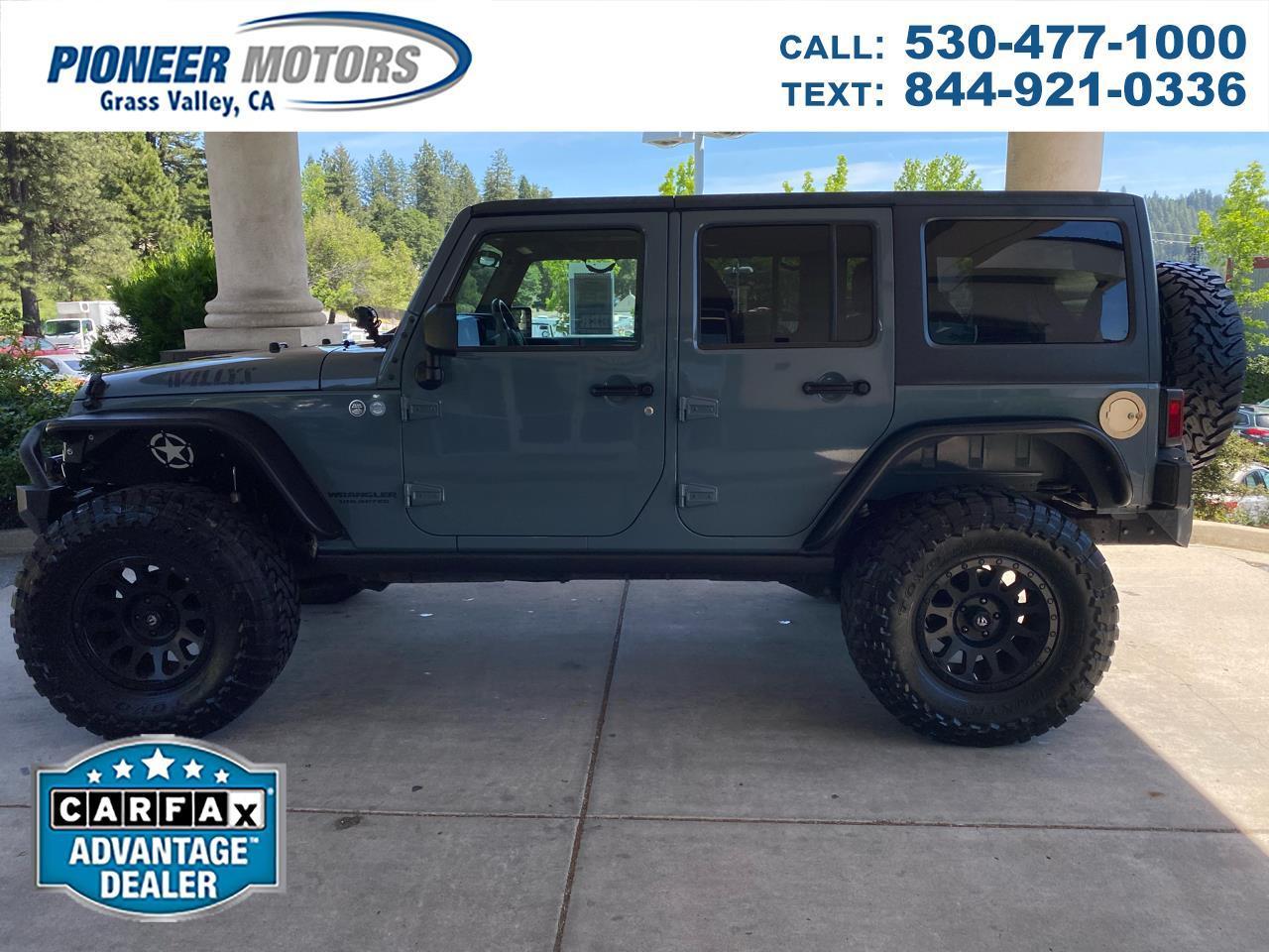 2015 Jeep Wrangler Unlimited 4WD 4dr Willys Wheeler
