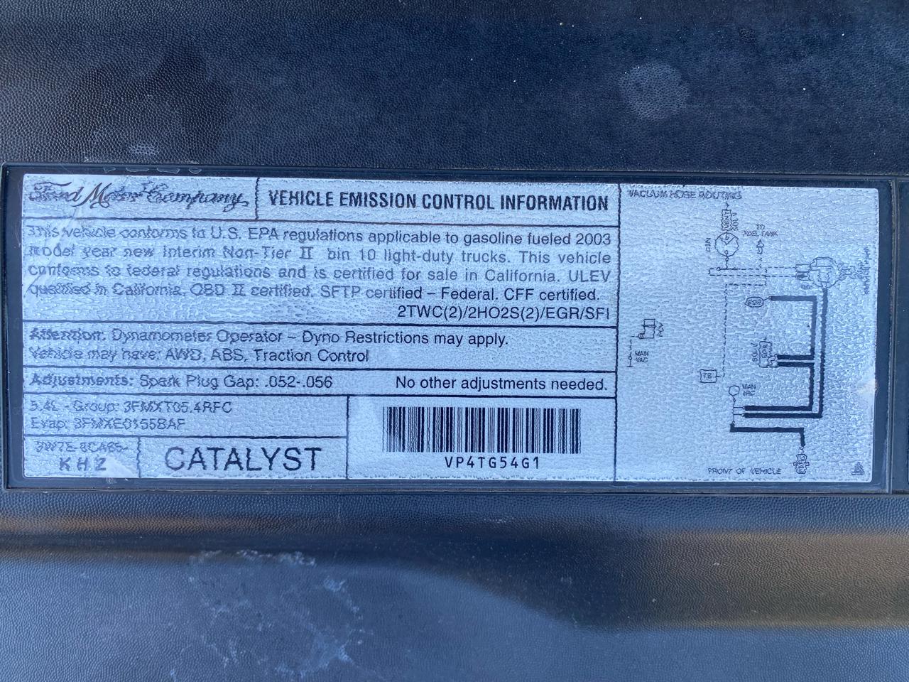 Ford F-150 SuperCrew 139" XLT 4WD 2003