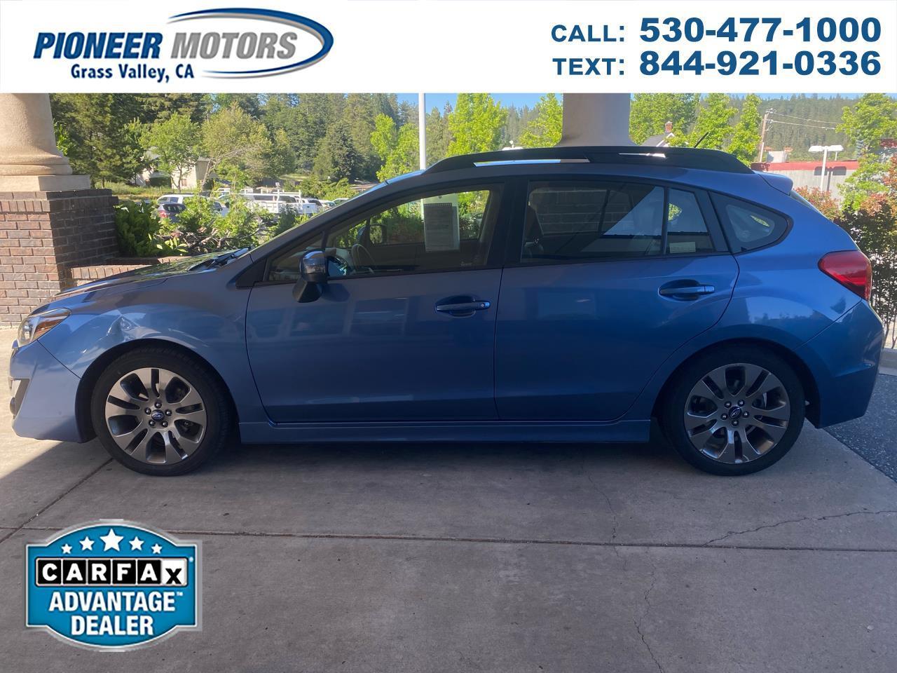 2015 Subaru Impreza Wagon 5dr CVT 2.0i Sport Limited