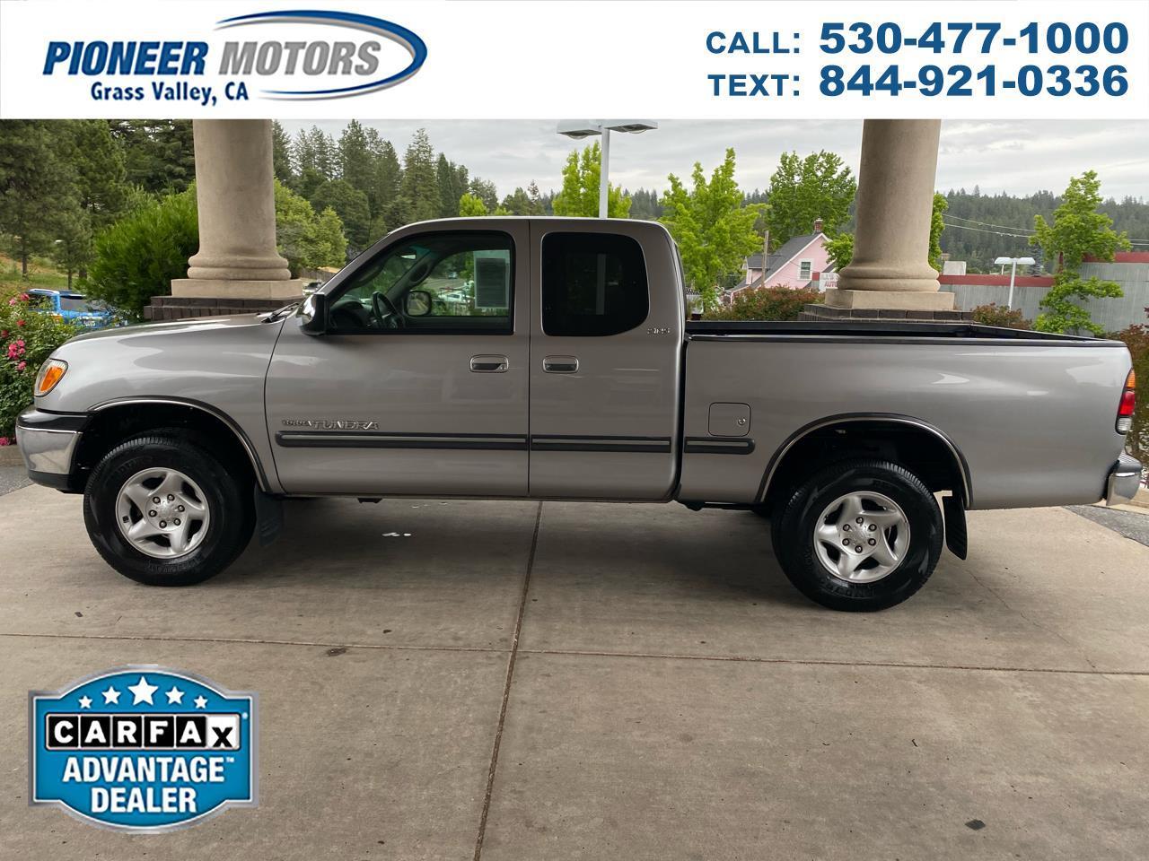 2002 Toyota Tundra Access Cab V8 Auto SR5