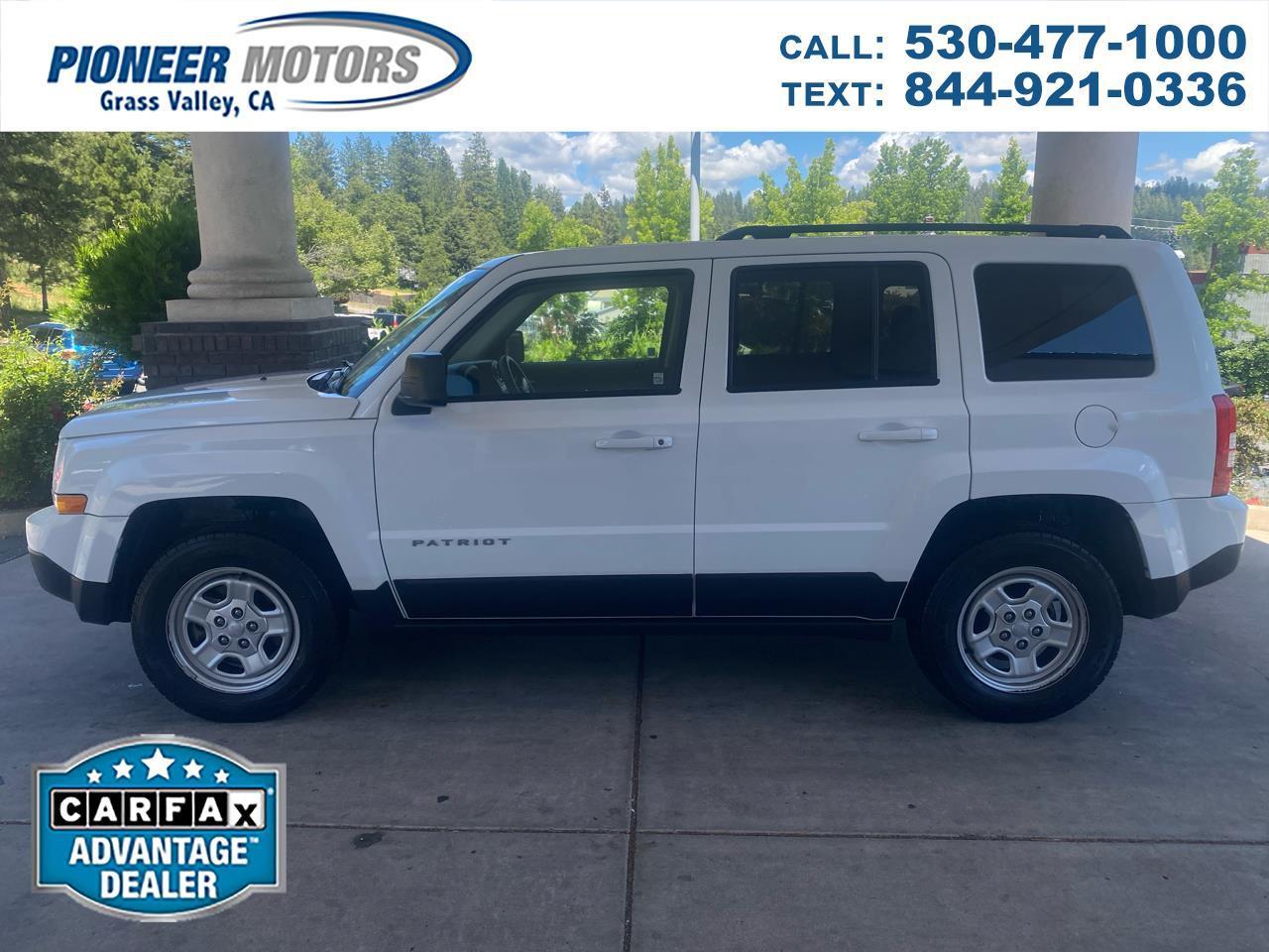 2016 Jeep Patriot 4WD 4dr Sport