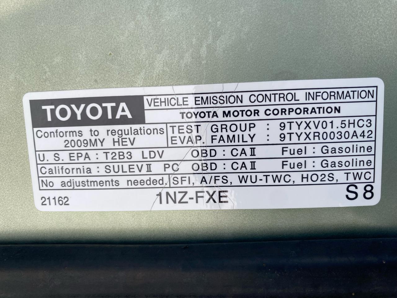 Toyota Prius  2009