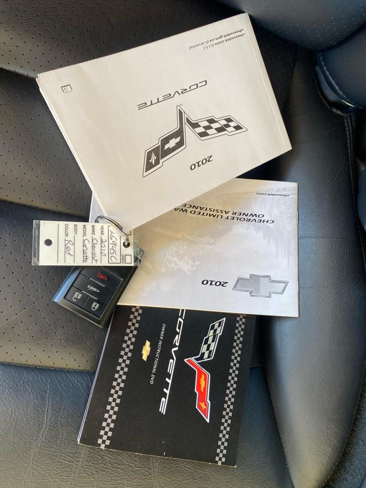 Chevrolet Corvette 2dr Cpe w/3LT 2010