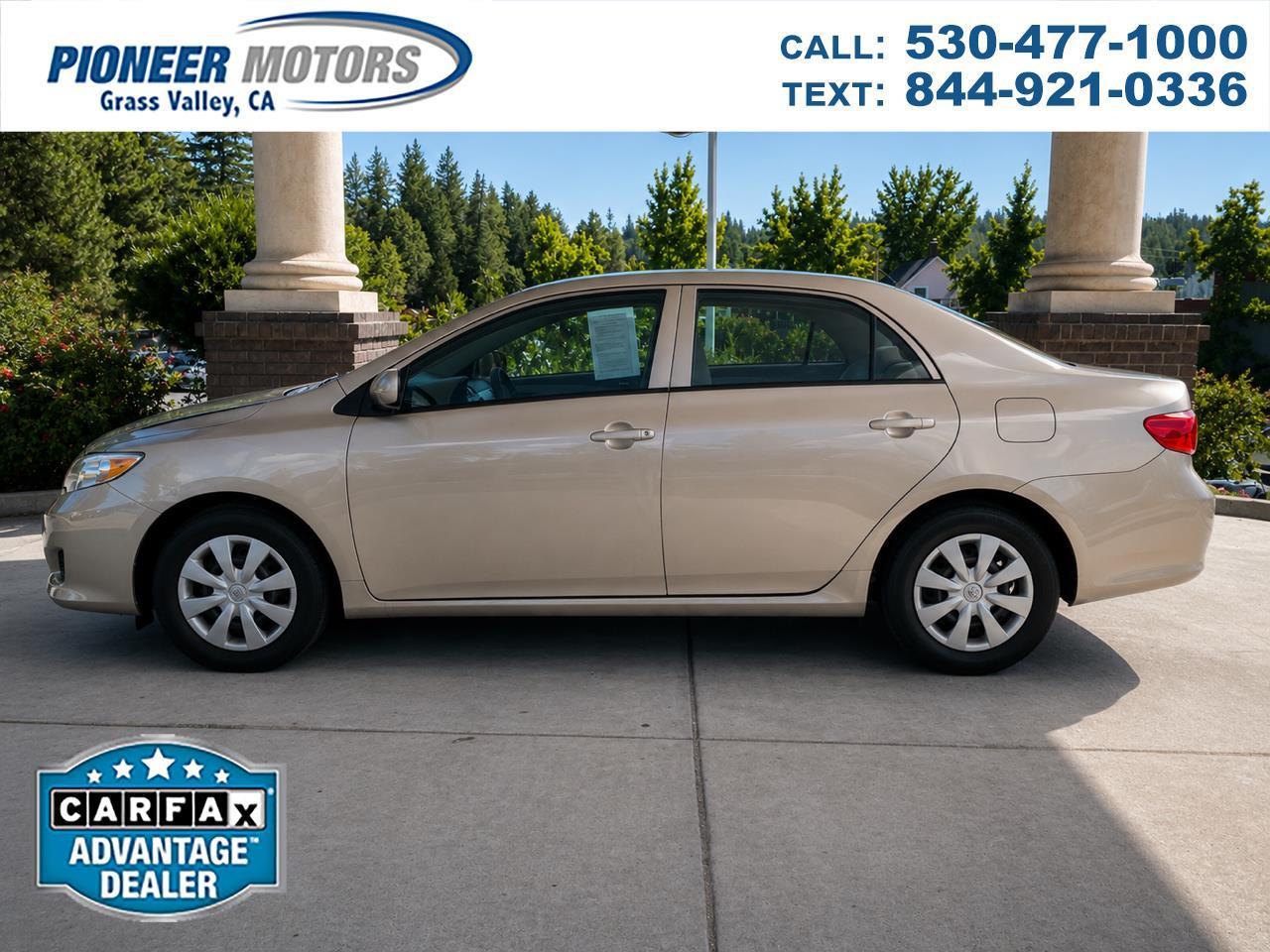 2009 Toyota Corolla 4dr Sdn Auto