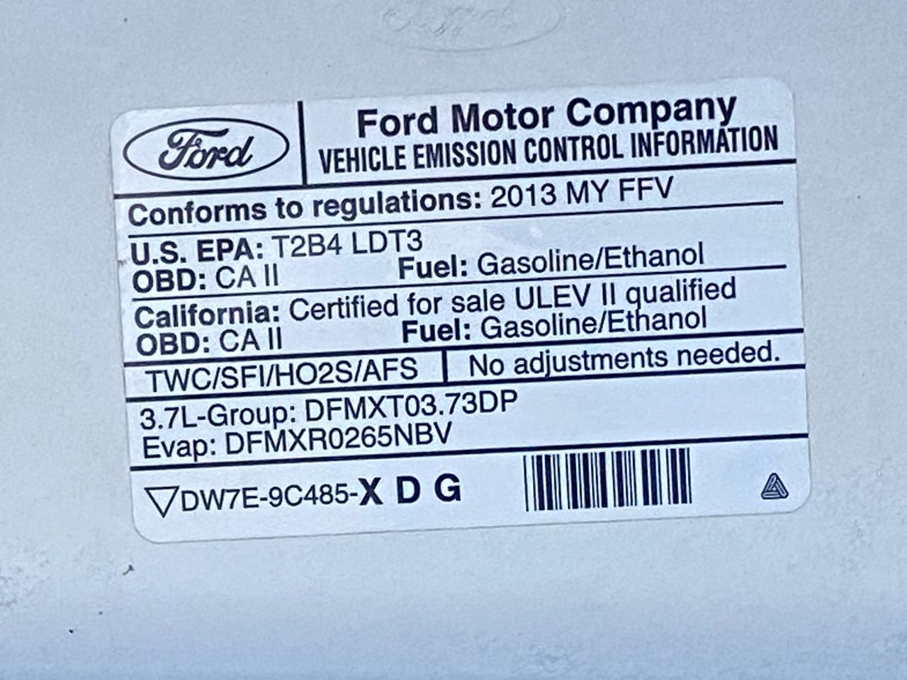 Ford F-150 2WD SuperCab 145" XLT 2013