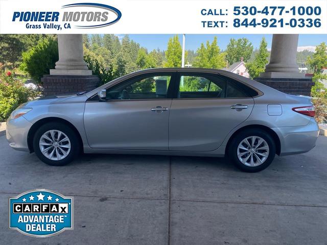 Silver 2015 Toyota Camry Sedan Front-Wheel Drive Automatic