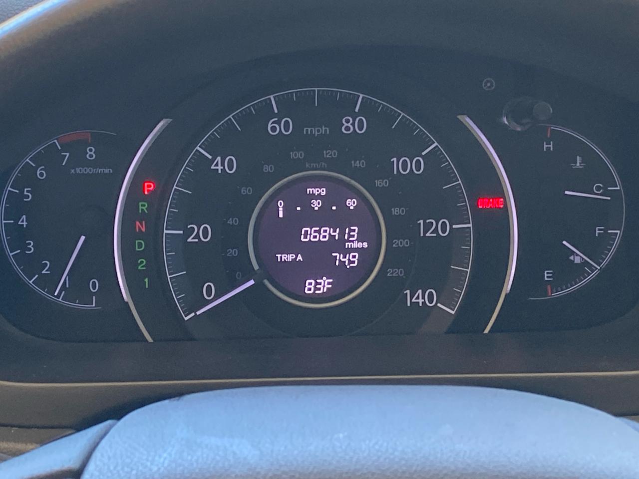 Honda CR-V 2WD 5dr LX 2012