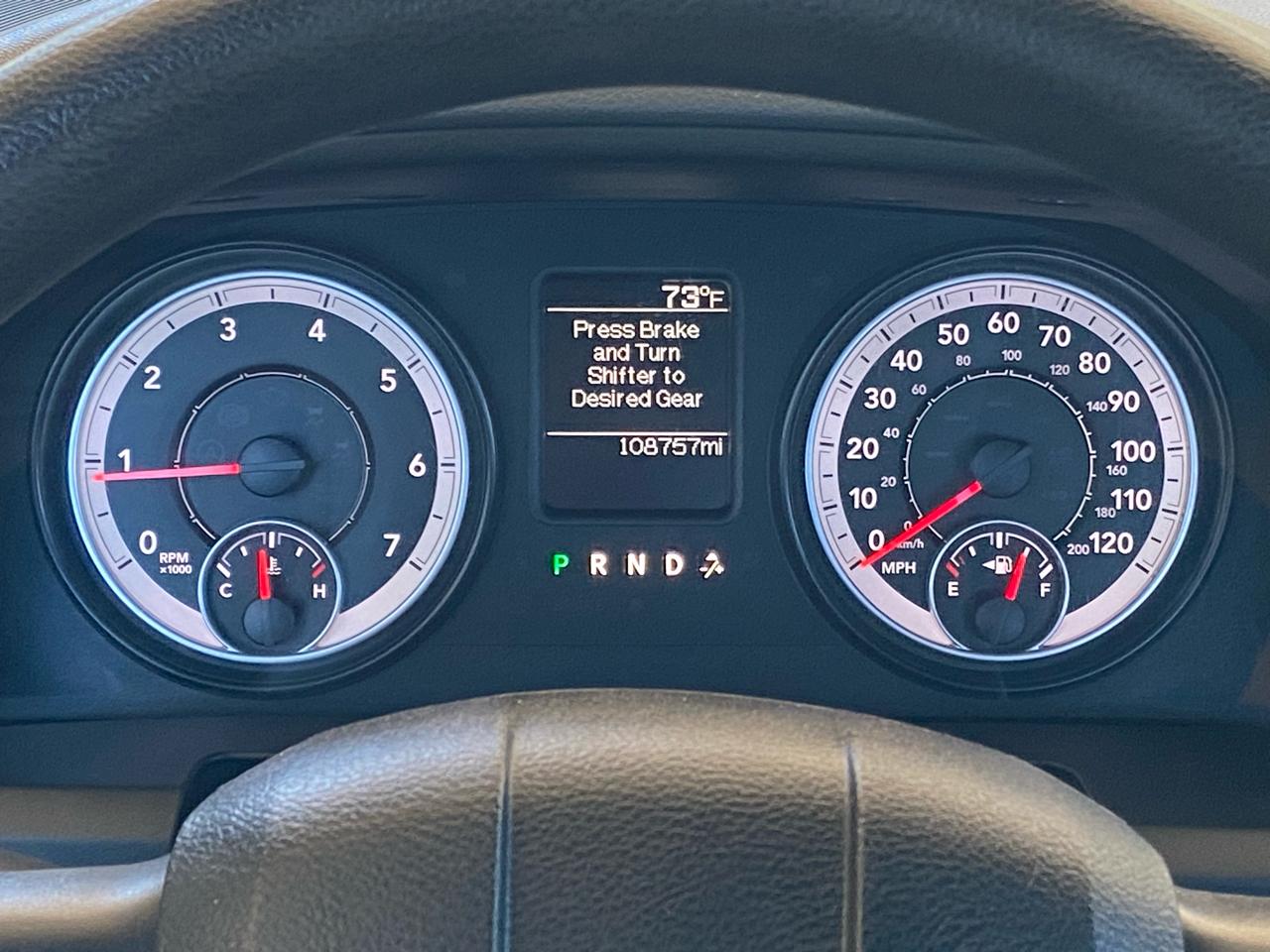 RAM 1500 4WD Reg Cab 120.5" Tradesman 2013