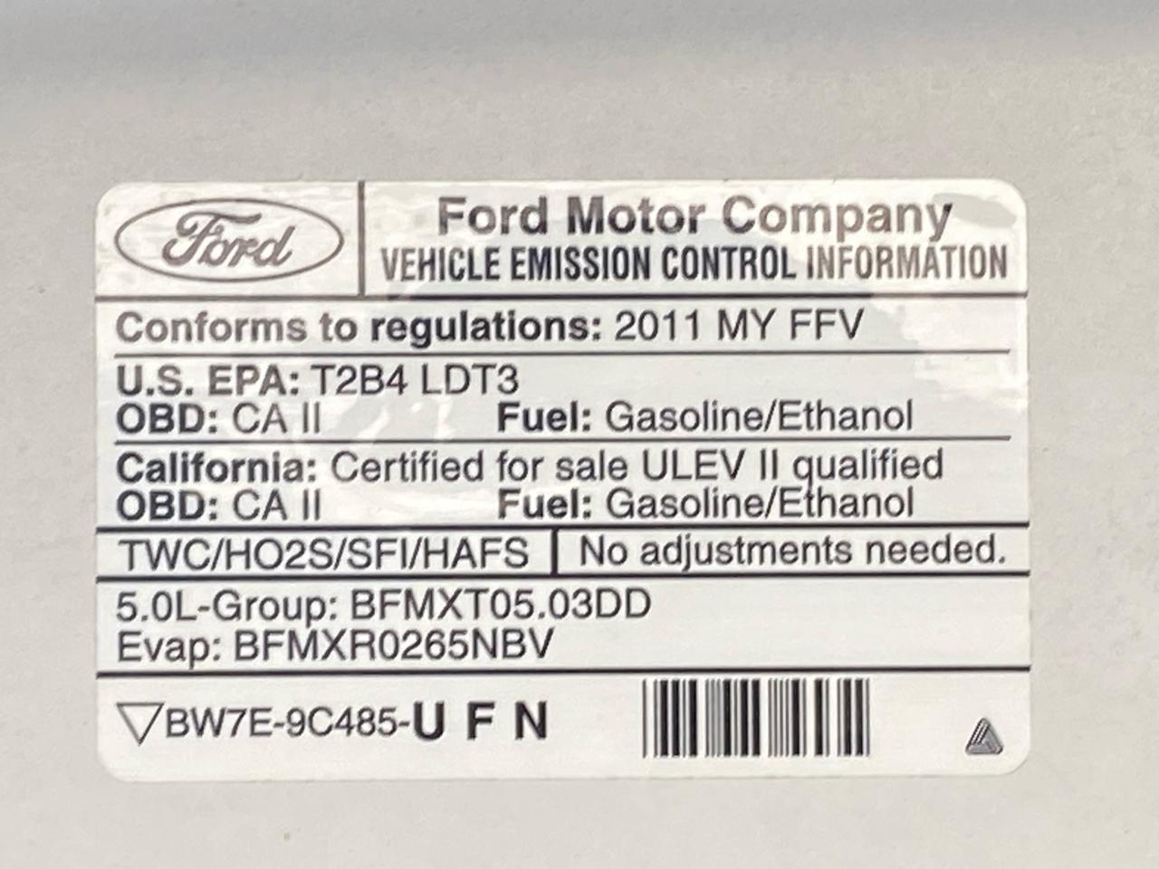 Ford F-150 4WD SuperCab 145" STX 2011