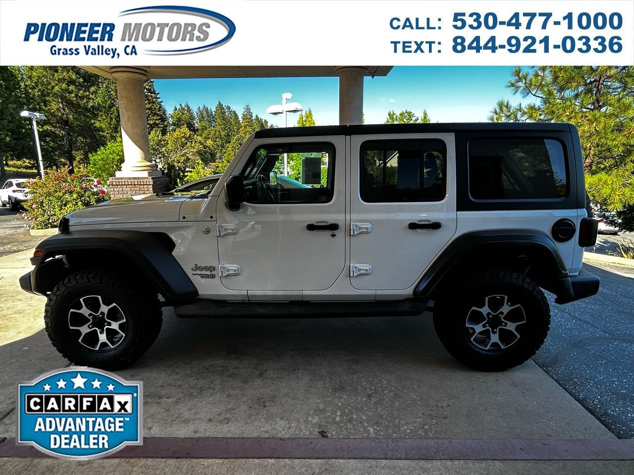 2018 Jeep Wrangler Unlimited Sport S 4x4