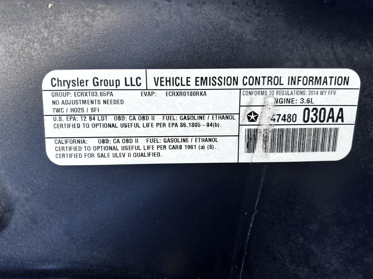 Dodge Durango 2WD 4dr Citadel 2014