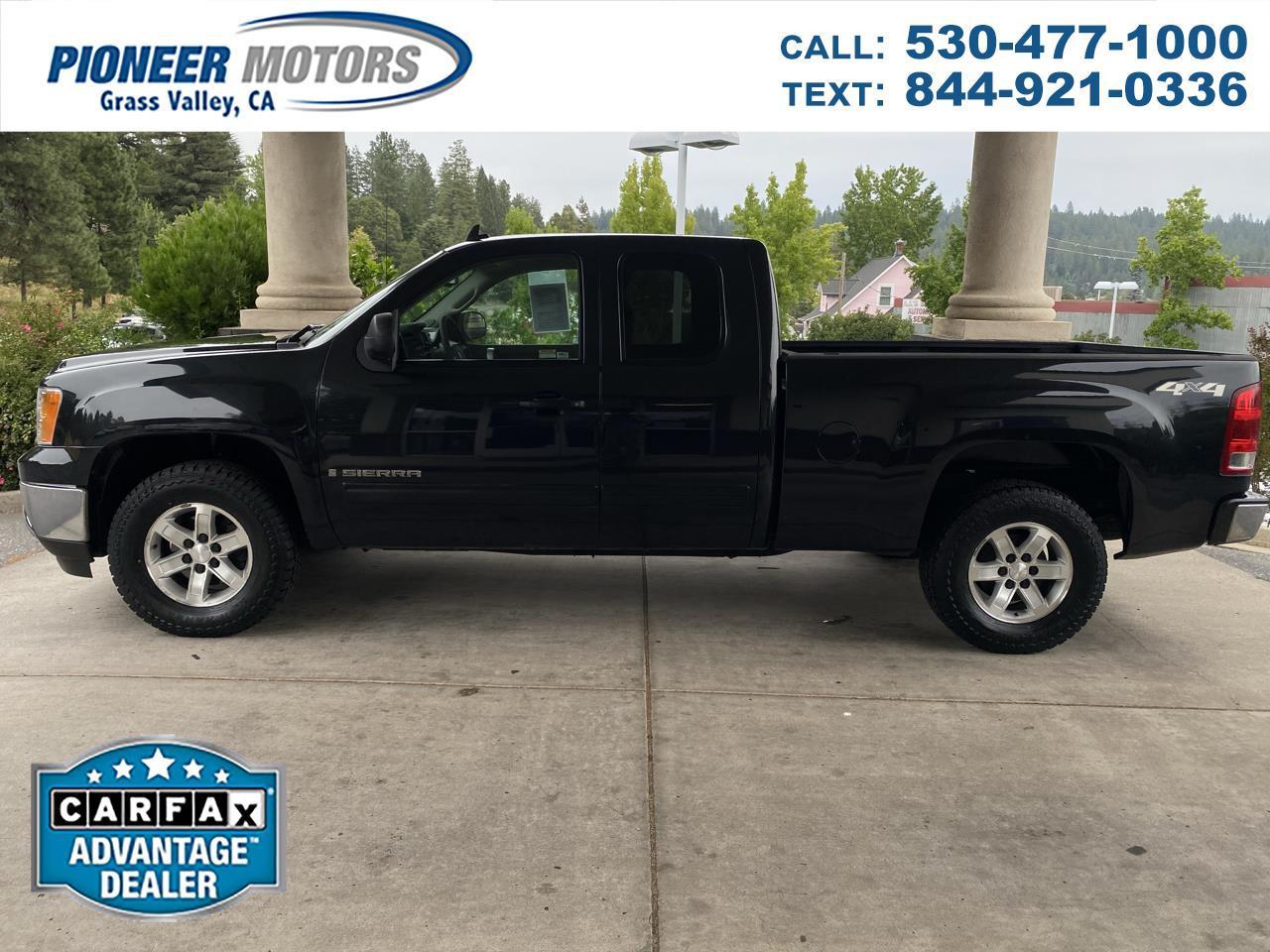 2009 GMC Sierra 1500 4WD Ext Cab 143.5" SLE