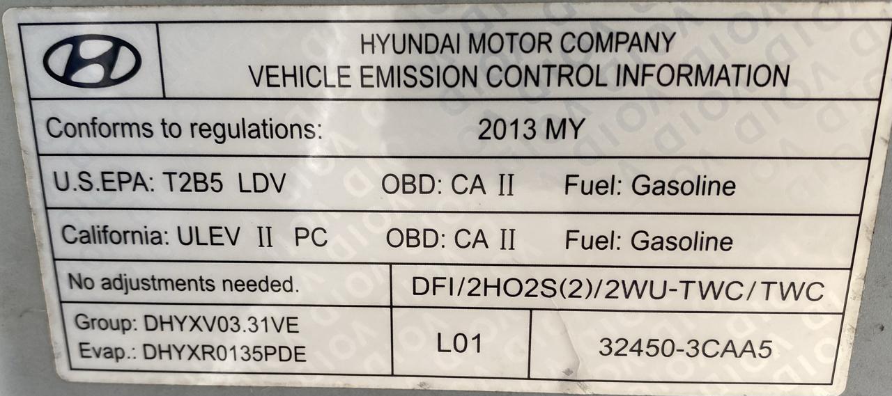 Hyundai Santa Fe FWD 4dr GLS 2013