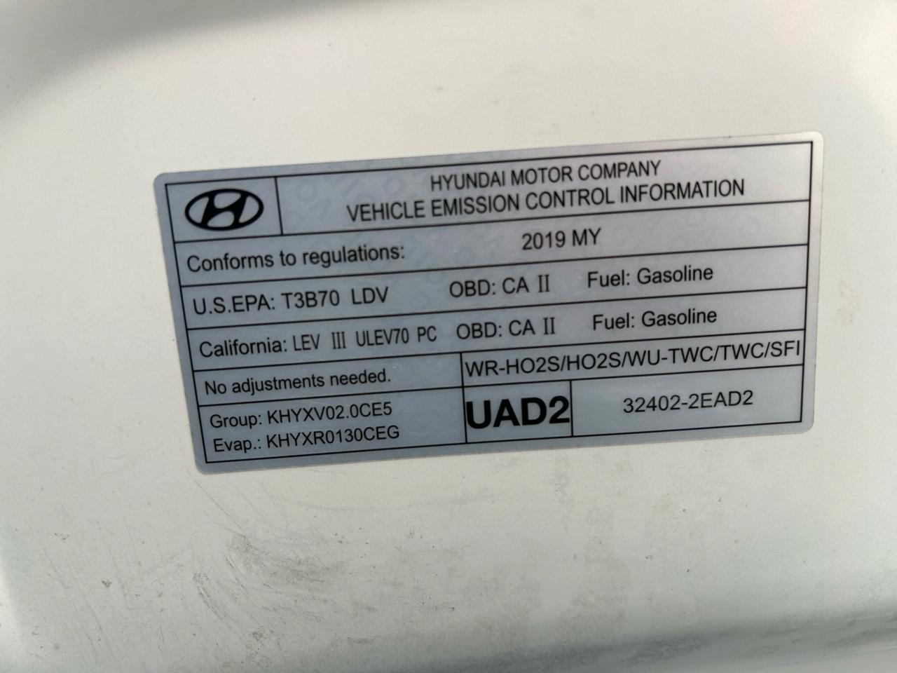 Hyundai Elantra SE Auto 2019