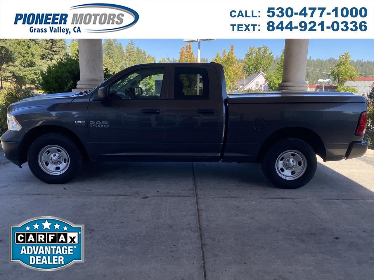 2018 RAM 1500 Tradesman 4x4 Quad Cab 6'4" Box