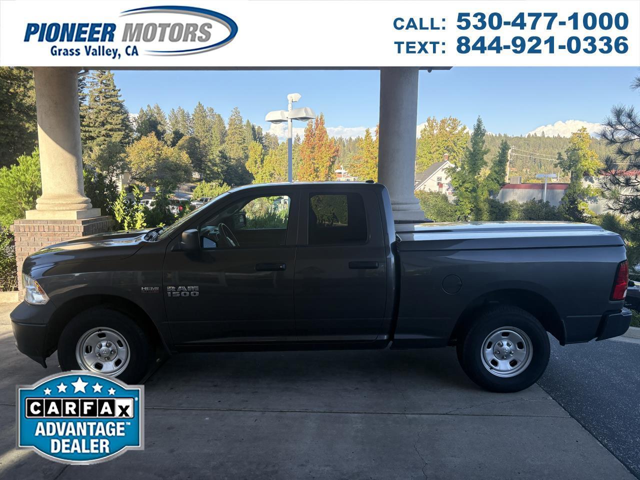 2018 RAM 1500 Tradesman 4x4 Quad Cab 6'4" Box